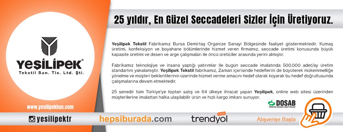 Ye�ilipek Hac ve Umre Malzemeleri Slayt