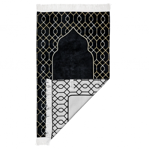 Mermer ��nil Seccade Siyah