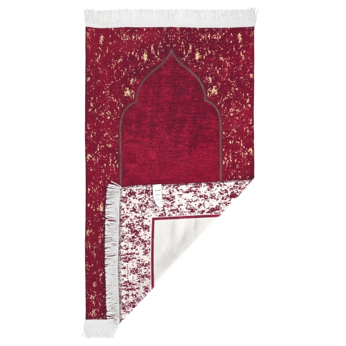 Mermer ��nil Seccade Alt�n K�rm�z�